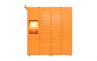 Casier à colis intelligent électronique automatisé en acier laminé à froid de système logistique de casier