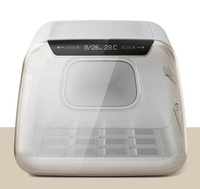 Boîte de séchage de luxe en plastique pour animaux de compagnie (chiens et chats) avec contrôle intelligent de la température et déshumidification, 70L, cabine de séchage pour animaux de compagnie pour salle de bain