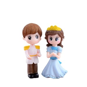 Figuras en Miniatura de Príncipe y Princesa de Dibujos Animados, Muñecos para Jardín, Bonsái, Adorno, Juguete Infantil, Estatua en Miniatura para Decoración del Hogar y Bodas - Product Image 4