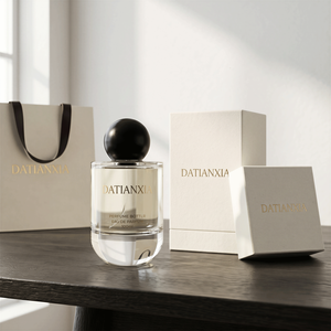 Elegante Flacone di Profumo Rotondo 30ml 50ml 100ml in Vetro con Confezione e Borsa - Product Image 3