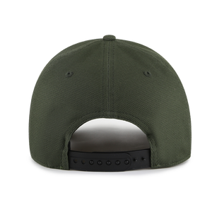 Gorras de béisbol de seis paneles de sarga de algodón y spandex con jacquard hexagonal y patrón de letras, tejido común - Product Image 2