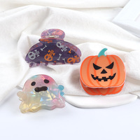 Nouveaux clips créatifs de requin de citrouille de blague d'halloween plusieurs styles de clips de griffe de fille fantôme