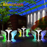 Meubles à LED table de bar meubles de bar pour discothèque table de bar à LED éclairée meubles de fête de boîte de nuit table à LED