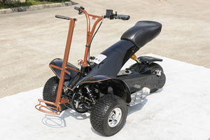 Hoogwaardige 3-wiel elektrische minigolfkarretjes, eenpersoons golfbuggy - Product Image 6