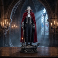 Figurines de vampire en résine personnalisées, décoration intérieure d'Halloween, cadeaux pour enfants, figurine d'anime minimaliste