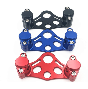 Nouvelle pince de guidon de moto en aluminium CNC durable pour Speedway/<span class=keywords><strong>Grasstrack</strong></span>, fabriquée en Chine - Product Image 1
