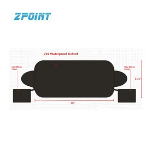 Parasole per parabrezza Oxford impermeabile 210D