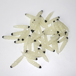 Señuelos de Pesca Biónicos de Alta Calidad, 2.5cm/0.4g, 10 Piezas, Señuelos Suaves Tipo <span class=keywords><strong>Gusano</strong></span>, Señuelos de Pesca Suaves Tipo <span class=keywords><strong>Gusano</strong></span> de Pan - Product Image 5