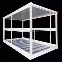 Maison conteneur pliable de luxe en acier préfabriqué de haute qualité, de style moderne chinois, de 20 pieds, en forme de Z, avec salle de bain, pour les Philippines