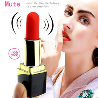 10-Gang-Lippenstift geformter Mini-Bullet-Vibrator für Frauen Starkes USB-Netzteil Sexspielzeug für weibliche Mastur batoren