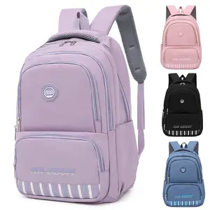 Hot sale large capacity classical water resistant college ladies school bag backpack for girl