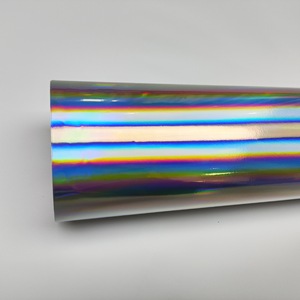 Película de vinilo holográfica ESIGN, autoadhesiva, brillante, flexible, semitransparente, para impresión en automóviles, resistente a los rayos UV y al agua. - Product Image 4