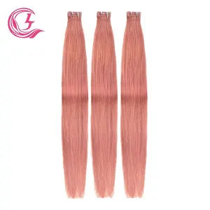 Cljhair Top Vendors, benutzer definierte Nagel haut ausgerichtet Jungfrau #30 Silky Straight Wave Malaysia Super Tape Haar