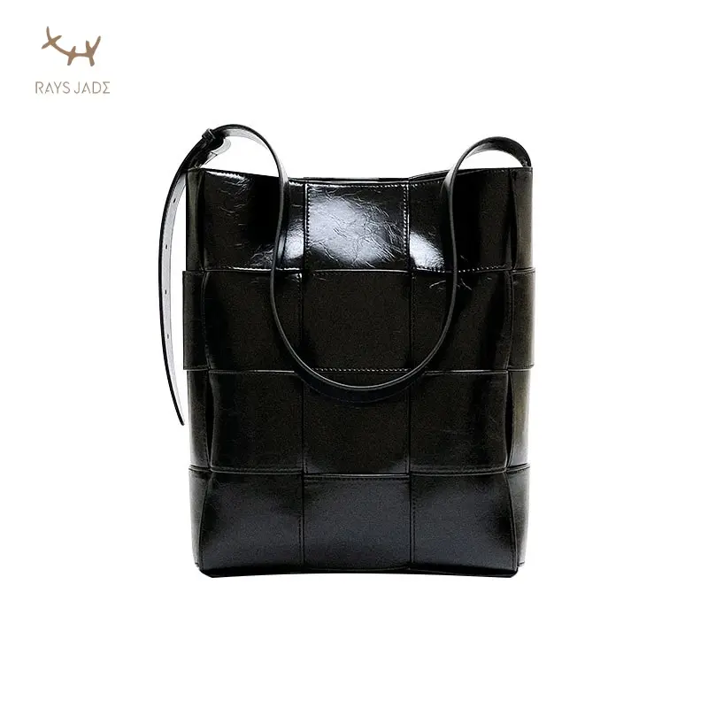 Leather small fashion custom brand woven design new 2024 square bags for women crossbody bag