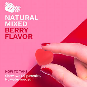 Bioflex Vitamin C <span class=keywords><strong>B12</strong></span> B D3 Multivitamin Gummies untuk Wanita -60 Butir Dosis & Formula yang Dapat Disesuaikan Suplemen Permen Pendukung Rambut - Product Image 4