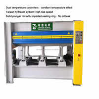 Presse à chaud hydraulique pour le laminage de panneaux MDF et de contreplaqué, machine de pressage à chaud pour placages de portes