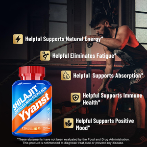 Cápsulas de Shilajit de Marca Propia para Apoyo Energético Natural en Hombres Adultos - Sin Azúcar, Refuerzo Inmunológico y Alivio de la Fatiga, Personalizable - Product Image 3