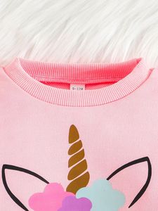 Atacado Crianças Dos Desenhos Animados Pijamas Set Algodão Personalizado Meninas Crianças Pijamas Pjs para Crianças Assorted <span class=keywords><strong>Girls</strong></span> Clothing <span class=keywords><strong>Sets</strong></span> - Product Image 3