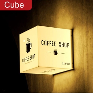 Panneau publicitaire LED double face personnalisé, panneau lumineux mural rétroéclairé, boîte lumineuse LED pour la <span class=keywords><strong>promotion</strong></span> des cafés et des magasins de détail - Product Image 2