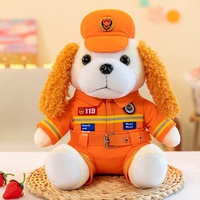 Nouveau feu ours série peluche patrouille Anti-drogue chien chiot poupée feu recherche sauvetage Police chien pour anniversaire soulagement du Stress