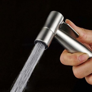 Robinet pulvérisateur en acier inoxydable 304, à trou unique, double sortie, fixation murale, pour bidet, installation facile - Product Image 2
