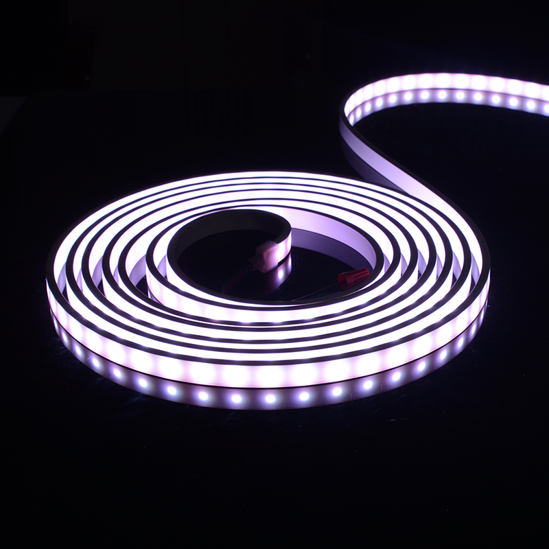 Wholesale OEM 5050 RGB Flexible Neon 5*13 Silicone Tube 60LEDs Neon Flex LED Light Strip