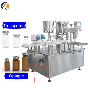 Machine de remplissage <span class=keywords><strong>et</strong></span> de bouchage automatique d'huiles essentielles de haute qualité 10 ml 15 ml pour flacons <span class=keywords><strong>et</strong></span> petites bouteilles - Product Image 1