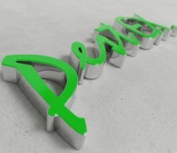 Panneau d'affichage LED personnalisé avec logo PDL, panneau LED pour entreprise, panneau de pharmacie, panneau mural 3D LED, panneau de restaurant