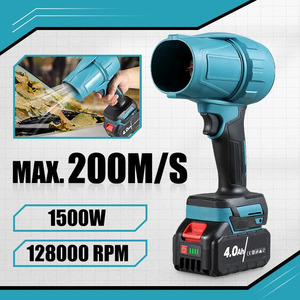High Speed Powerful Lightweight DIY Air Duster Lithium Battery Electric <b>Handheld</b> Garden Cordless Snow Leaf Blower - Product Image 4
