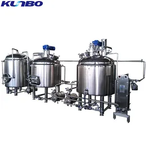 Turnkey Brewery Beer Brewing System CERVEJA Fazendo Equipamentos