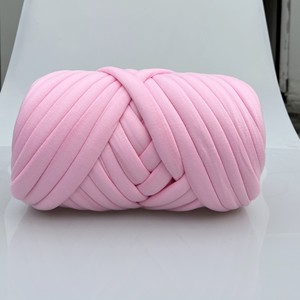 Hilo de Algodón de Poliéster de China para Tejer Mantas a Mano, Hilo Tubular Grueso, Antibacteriano y Ecológico - Product Image 4