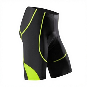 Shorts de cyclisme pour hommes avec rembourrage en gel 5D, antidérapants, en Spandex/Polyester, doublure OEM pour VTT - Product Image 2