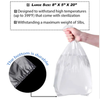 L'emballage autoclavable en plastique de pp grand champignon respirable élèvent des sacs avec le sac de moulin de filtre