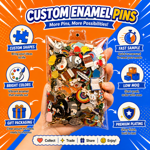 Broches de revers en métal émaillé personnalisées en gros, thème ange, découpées, imprimées et peintes, pour sacs à dos, vêtements, chapeaux, avec logo gratuit - Product Image 4