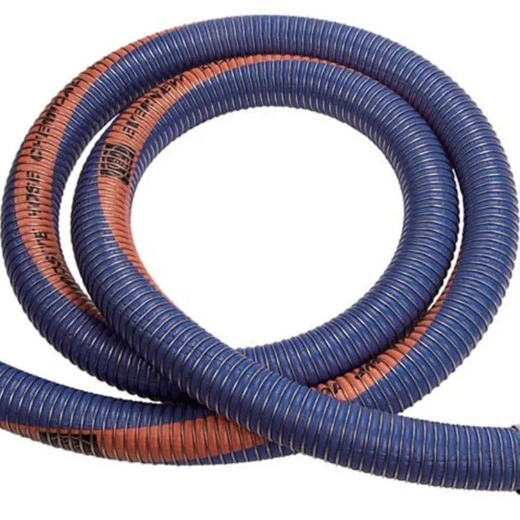 Flexible Rubber Fuel Hose Chemicals Vessel Suction Delivery Composite Hose pipe