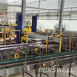 חם מכירה רובוט זרוע קרטון תיבת מפלאטיזר רובוט מגורפר אלומיניום יכול לדרוך euipmente לתעשיית המשקאות - Product Image 4