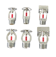 Kepala Sprinkler Kebakaran Wanlian T-ZSTZ80-68 dari Kuningan/Aloi Seng, Tahan Lama, Mudah Dipasang, Diameter 4 inci, Bersertifikasi CCC untuk Kelas