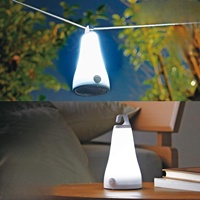 Vente flash : Lanterne de camping d'urgence étanche IP44 à LED COB 2 en 1 super lumineuse 200 lumens, fonctionnant avec des piles AAA, pour les pannes de courant
