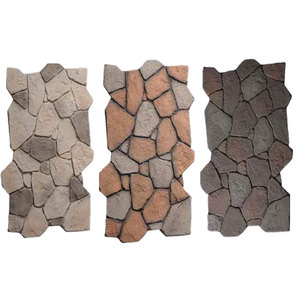 3D Faux Stone PU Wall Panels Wainscoting Panel Accent for Interior Wall Decor Waterproof Wall Covering Waterproof PU Tiles - Product Image 2