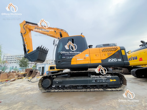Excavatrice sur chenilles modèle <span class=keywords><strong>Hyundai</strong></span> 2024 R210 R215 R220 - Tractopelle Occasion Petit Prix - <span class=keywords><strong>Hyundai</strong></span> 220 Lc 9S Excavatrices - Product Image 2