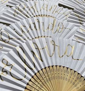 Custom 21Cm Paper <b>Hand</b> <b>Fan</b> With Bamboo Ribs Chinese Folding <b>Fan</b> Vintage Handheld <b>Fans</b> - Product Image 6