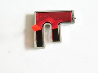 Emblème de badge chromé pour voiture avec lettres anglaises
