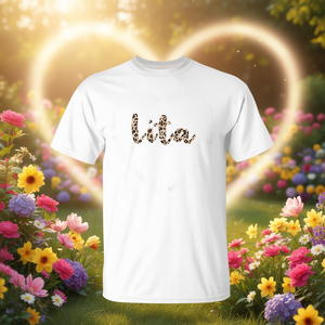 Camiseta Lita Grandma Appreciation para el Día de la Madre con diseño de corazón, color negro, para mujer, talla XS, manga corta, cuello redondo, corte clásico, colores sólidos - Product Image 3