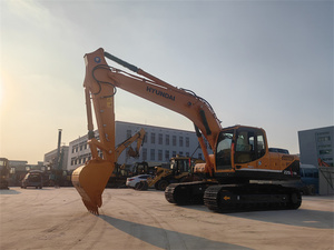 Excavadora hidráulica de cadenas Hyundai 220LC-9S de 22 toneladas de segunda mano, unidad original para trabajos de movimiento de tierras - Product Image 5