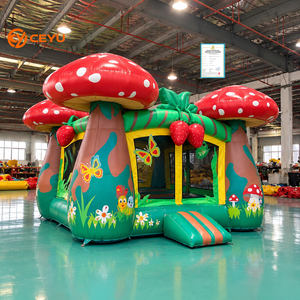 <span class=keywords><strong>Château</strong></span> gonflable commercial Ceyu en forme de champignon, aire de jeux intérieure pour enfants, centre de jeux, jardin botanique, vente en gros - Product Image 1