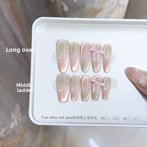 <span class=keywords><strong>Ongles</strong></span> en gel acrylique carrés courts et doux, faits à la main, pour l'été – Vente en gros de faux <span class=keywords><strong>ongles</strong></span> artificiels - Product Image 4