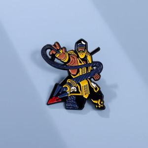 En gros, épingles en émail en alliage métallique à motifs de personnages de films et de dessins animés populaires, pour Halloween, la Fête nationale, les fêtes d'anniversaire et l'anime - Product Image 4