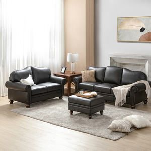 Divani in Pelle di Lusso per Soggiorno 2026 Comodi <span class=keywords><strong>e</strong></span> Moderni - Product Image 1