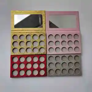 2024 Trendy Veganistische Oogschaduw Private Label 9 Kleur Gepigmenteerde Oogschaduw Make-Up Set Custom Diy Oogschaduw Palet