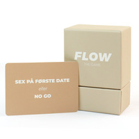 Boîte personnalisée écologique et durable en carton pour cartes de jeu, cartes d'indexation, cartes d'affirmation, avec impression personnalisée et couleur sur mesure